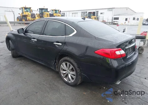 2012 Infiniti M37X z USA, uszkodzony, nr VIN JN1BY1AR5CM394146